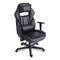 Alera 15.91 in. to 19.8 in. Seat Height Racing Style Ergonomic Gaming Chair - Black